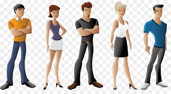 Everyday People Cartoons Drawing Clip art - Fitness for men and women 