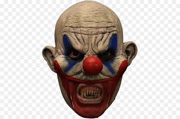 Evil clown Mask Batman Costume - mask 
