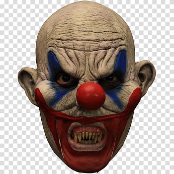 Evil clown Mask Batman Costume, mask transparent background PNG clipart
