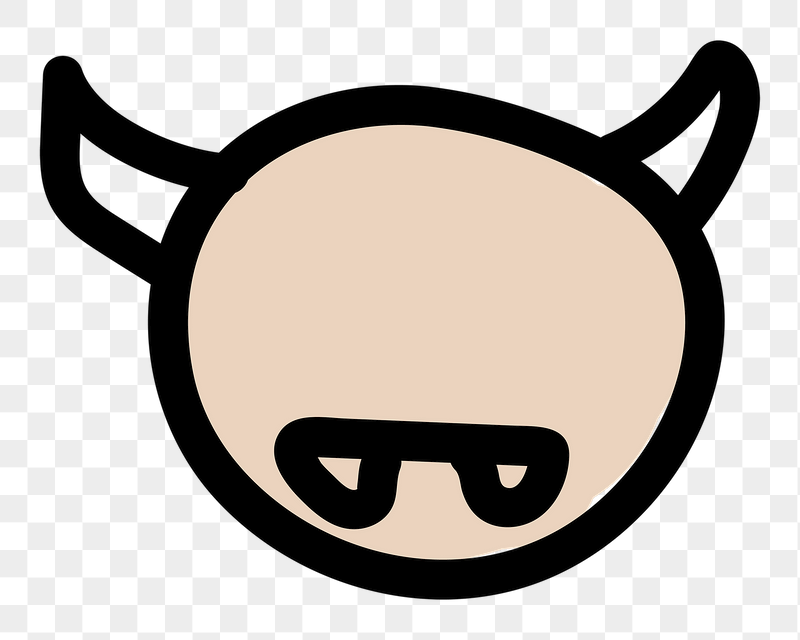 Evil doodle png sticker, transparent | Free PNG - rawpixel