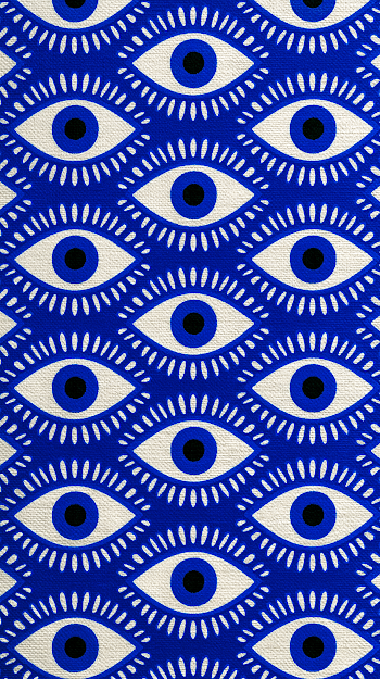Evil Eye Repeating Pattern
