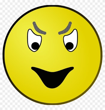 Evil Face Clipart - Evil Face Clipart