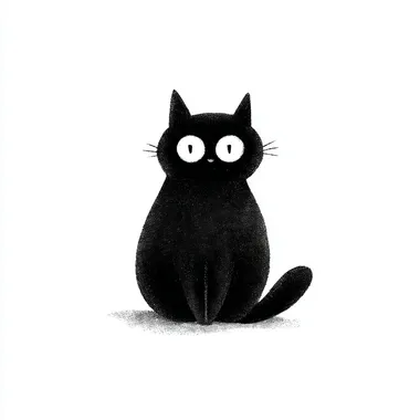 Evil Plotting Cat Silhouette Evil Plotting Cat Silhouette