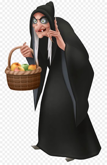 Evil Queen Snow White Belle Seven Dwarfs - Witch Transparent Background 