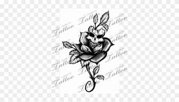 Evil Rose Drawing - Evil Rose Tattoos