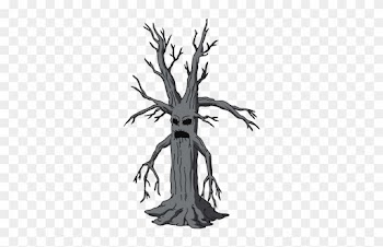 Evil Tree - Evil Tree Drawing Easy