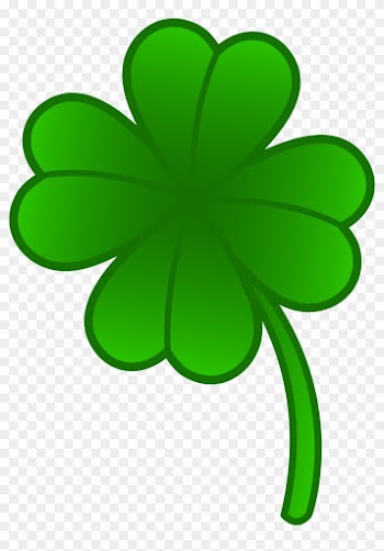 Excellent 4 Leaf Clover Picture Green Four Free Clip - St Patrick's Day Potluck