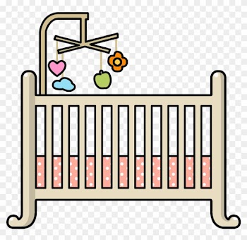 Excellent Clip Art Cot Medium Size - Baby Crib Clipart