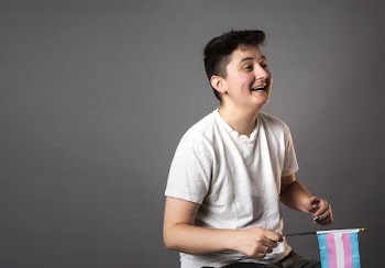 Excited Trans Man Ready To Celebrate Pride