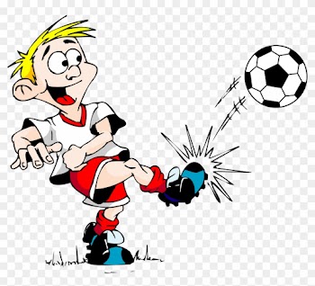 Excl Auds Soccer Boy Ed Comoglio - Soccer Cartoon Clip Art