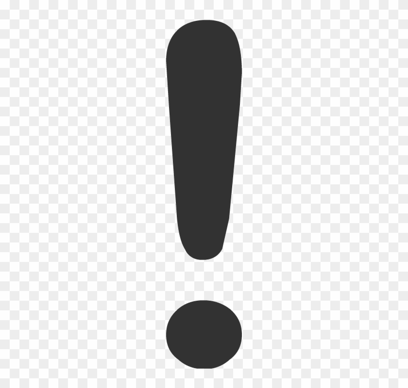 Exclamation Point Clip Art - Transparent Background Exclamation Mark