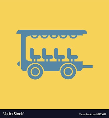 Excursion trailer car vector image