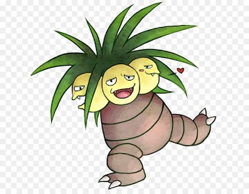Exeggutor, Exeggcute, Alola, Cartoon, Pineapple PNG