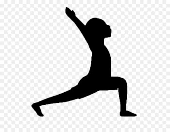 Exercise, Physical Fitness, Silhouette, Lunge PNG