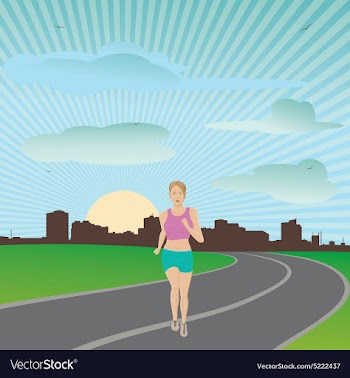 Exercise vector image