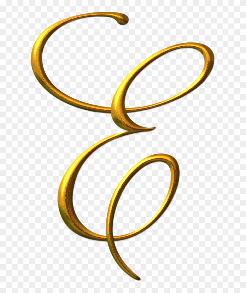 Exibir Todas As Imagens Na Pasta Alfabeto Dourado - Letra E Em Png