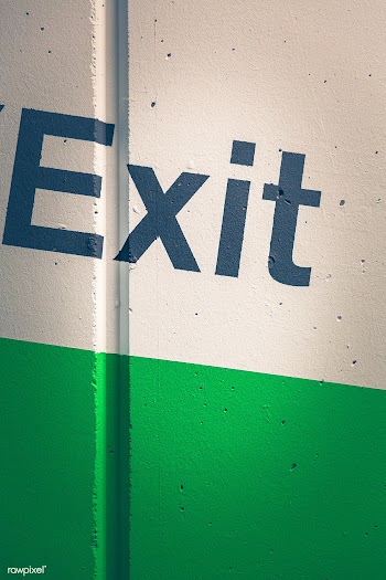 Exit sign | Free public domain photo - 432394