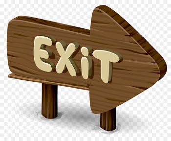 Exit sign Wood Emergency exit Clip art - Wood Arrow Sign 