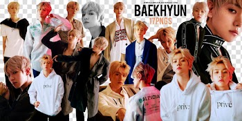EXO Baekhyun Lined, Exo Baekhyun collage transparent background PNG clipart