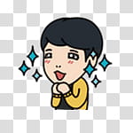 EXO LINE, black haired female illustration transparent background PNG clipart