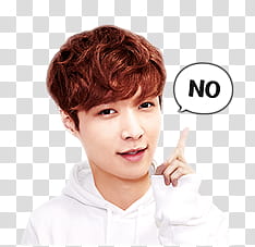 EXO LINE RENDER , brown-haired man in white hoodie transparent background PNG clipart