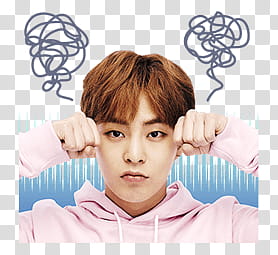 EXO LINE STICKERS, Lee Brice transparent background PNG clipart