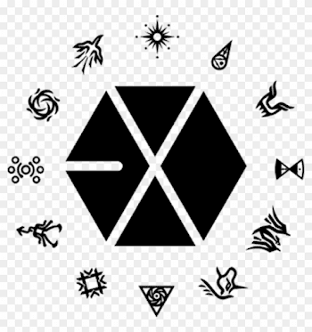 Exo Logo Exo K Exo M Exopowers Exologo - Exo T Shirt, HD Png ...