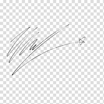 EXO Signature, black line transparent background PNG clipart