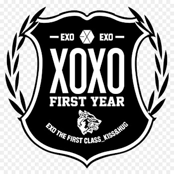 EXO Wolf XOXO Song Logo - wolf 