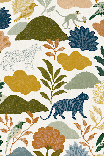Exotic Animal Fantasy Illustration for Luxury Packaging