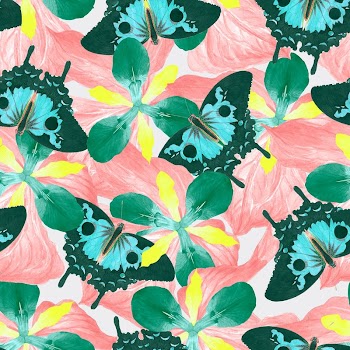 Exotic butterfly seamless pattern, vintage | Free Photo - rawpixel