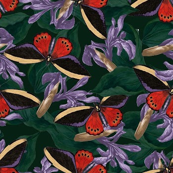 Exotic butterfly seamless pattern, vintage | Free Photo - rawpixel