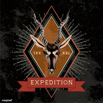 Expedition travel logo design vector | Free stock vector - 463595