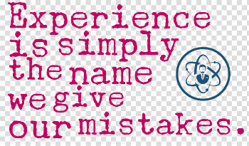Experience Quotes PNG Photo
