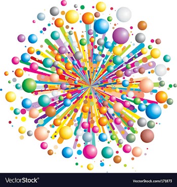  					Exploding color vector&nbsp;image														