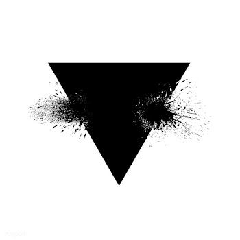Exploding triangular badge | Free stock vector - 579984