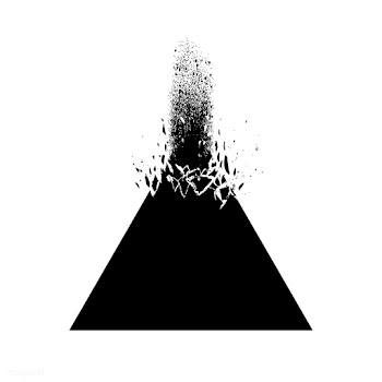 Exploding triangular badge | Free stock vector - 580005