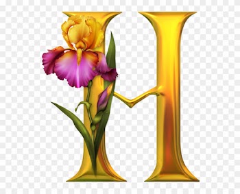 Explore Alphabet Soup, Alphabet Letters And More - H In Flower