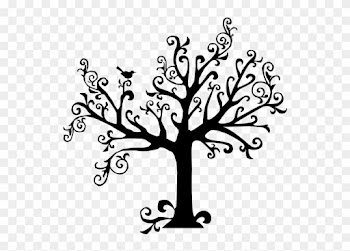 Explore Genealogy Chart, Black Tree, And More - Birds In A Tree Silhouette