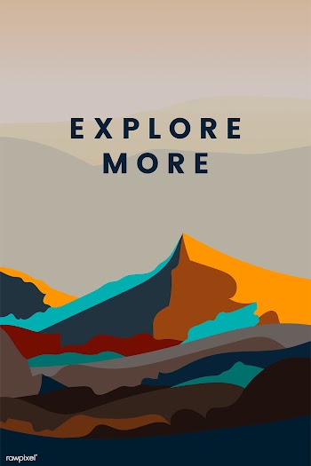 Explore more mountain landscape design | Free stock vector - 454273