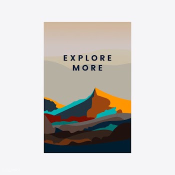 Explore more mountain landscape design | Free stock vector - 454303
