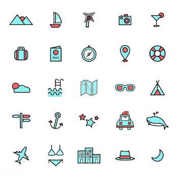 Explore vacation active | Free stock vector - 396282