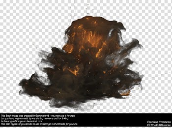 Explosion , black smoke illustration transparent background PNG clipart