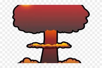 Explosion Clipart Laser Blast - Mushroom Cloud Clipart