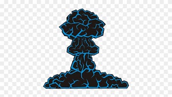 Explosion Clipart - Mushroom Cloud .png