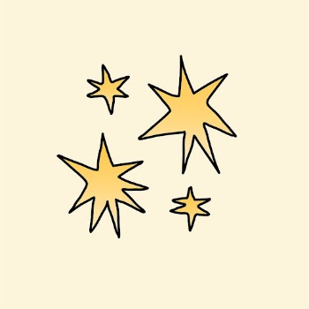 Explosion doodle design yellow collage | Free Vector - rawpixel