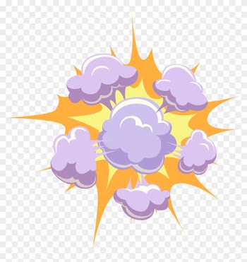 Explosion Euclidean Vector Bomb - Illustration