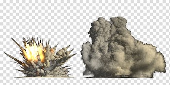 Explosion Flame Mushroom cloud , Missile explosion smoke transparent background PNG clipart