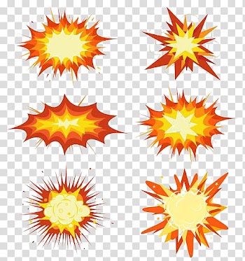 Explosion icon transparent background PNG clipart
