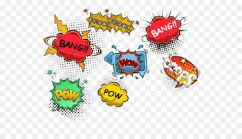 Explosion label vector 